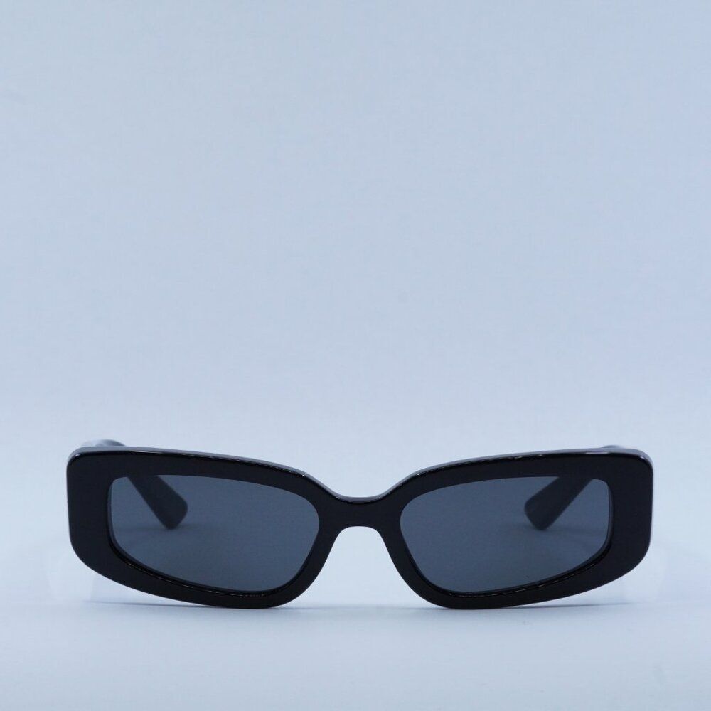 🕶️ New Dolce & Gabbana DG4445 501/87 Sunglasses -Black Frame, Dark Grey Lenses - Picture 2 of 11
